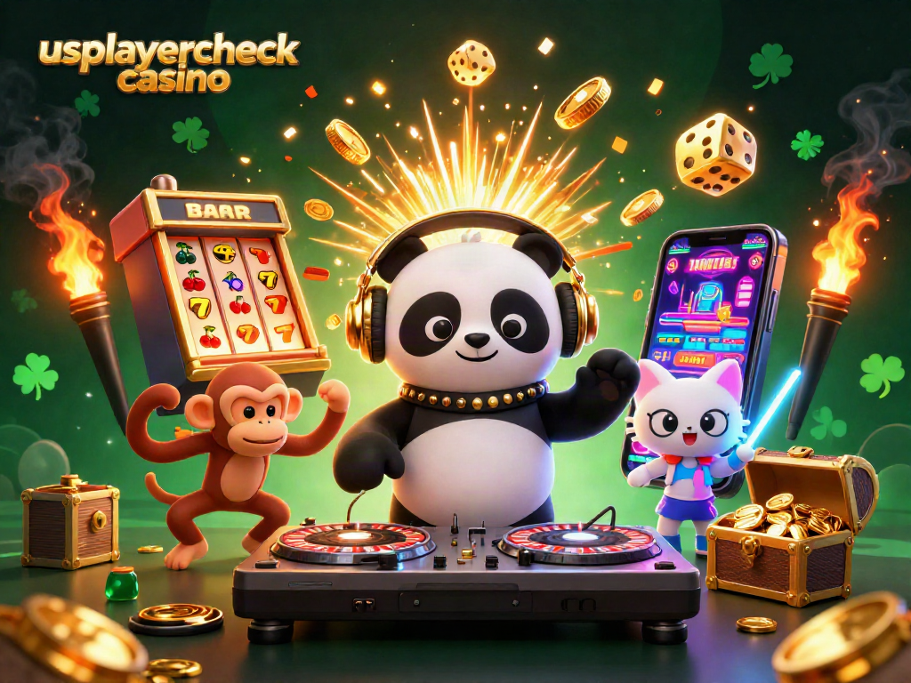 Engage with the usplayercheck casino experience featuring vibrant 3D characters and dynamic gaming elements.