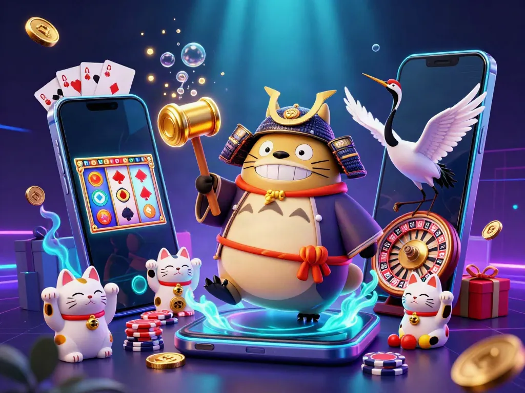 Experience winning excitement with YD88 in this vibrant 3D casino-themed illustration featuring unique characters and game elements.
