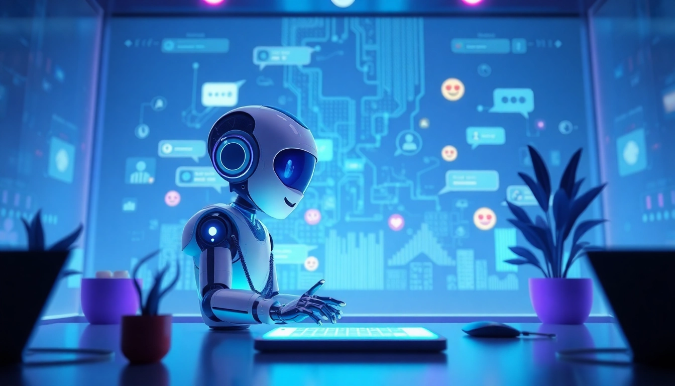 Experience engaging chats with crush on ai characters in a modern digital interface.