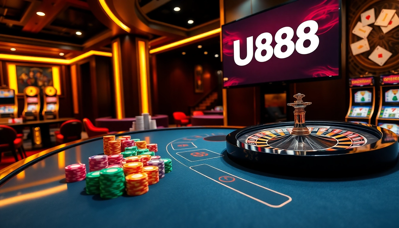 Experience the thrill of U888 link mới with vibrant casino games and exciting betting action.