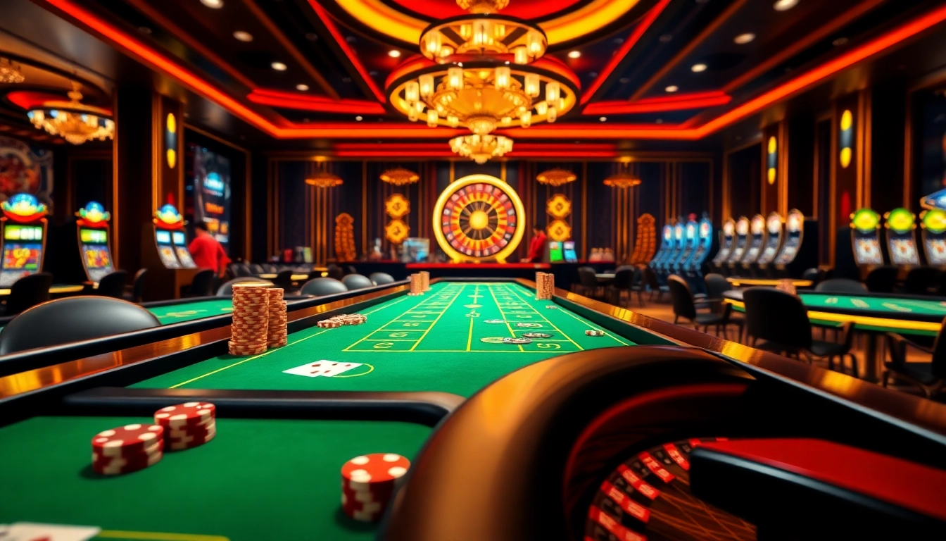 Experience the excitement of Đăng Ký 888new in a vibrant casino setting filled with gaming action.