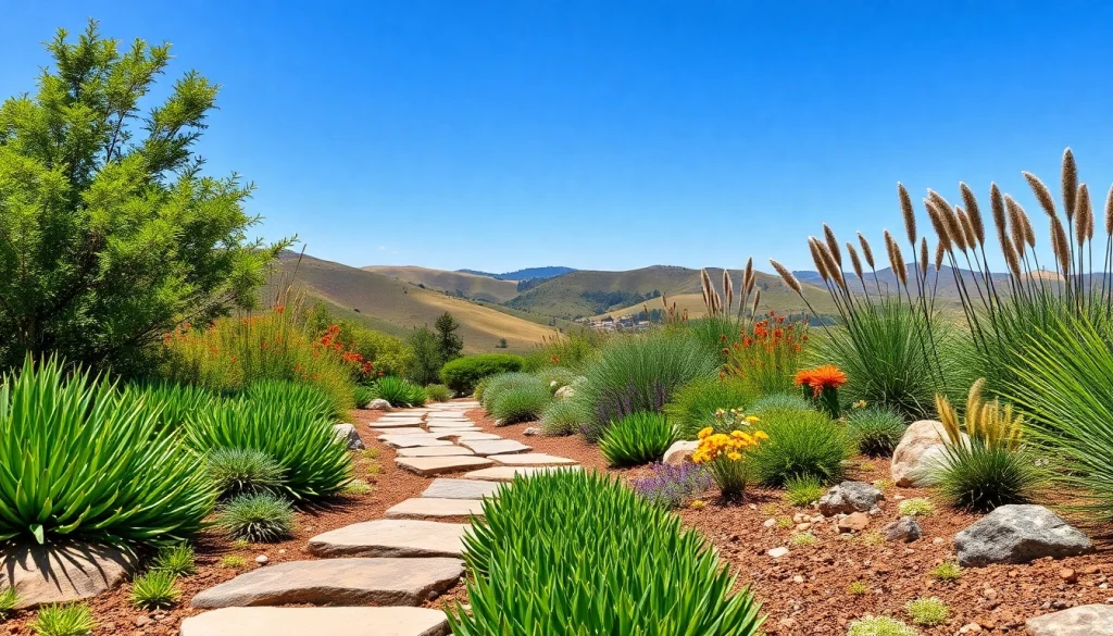 Transform your outdoor space with drought-tolerant landscaping Bay Area showcasing native plants and sustainable design.