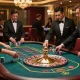 Players engaging in thrilling roulette gameplay at XO88’s upscale casino setting.