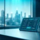 Showcasing a detailed Crypto Wallet open on a modern desk, displaying various cryptocurrency icons.