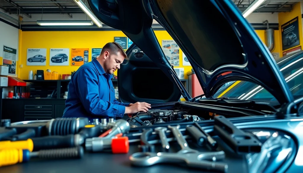Learn what does an extended auto warranty cover and not cover while a mechanic inspects an engine.