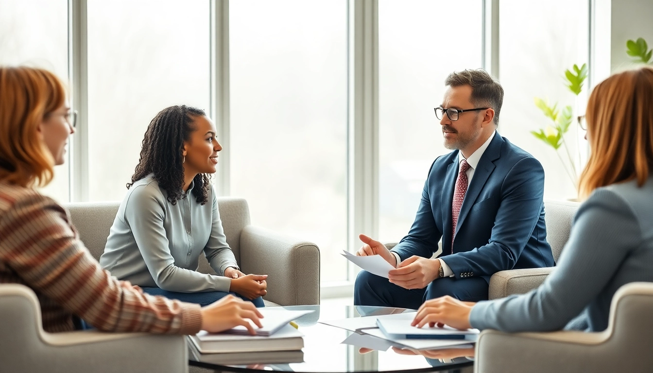 Fiduciary financial advisor nova va providing expert financial guidance in a modern office