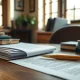 Understanding the Enduring Guardian: a well-organized desk showcasing legal documents.