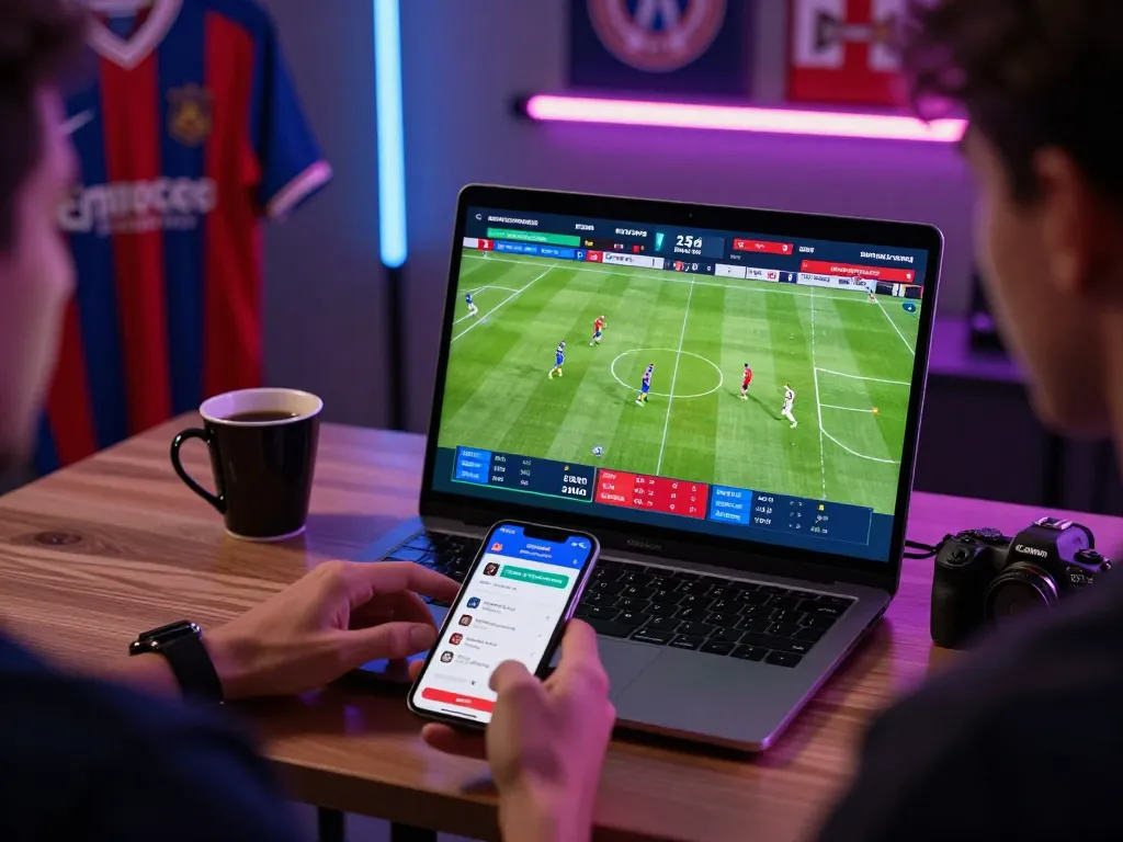 Exciting online betting action on OKFUN platform with live football odds and user interaction.