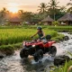 Thrilling ATV adventure in Bali's jungles while seeking to find bali tour packages for an unforgettable experience.