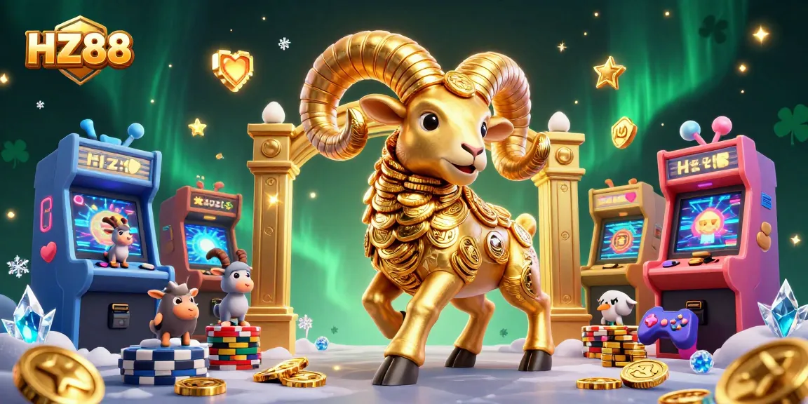 Experience thrilling gameplay with HZ88's vibrant casino elements and engaging characters.