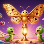 Play lottery and win with 789F in a vibrant casino scene featuring colorful elements and dynamic energy.