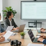 Înființare asociații și fundații - echipă profesională discutând despre procesul de constituire a ONG-urilor într-un birou modern.