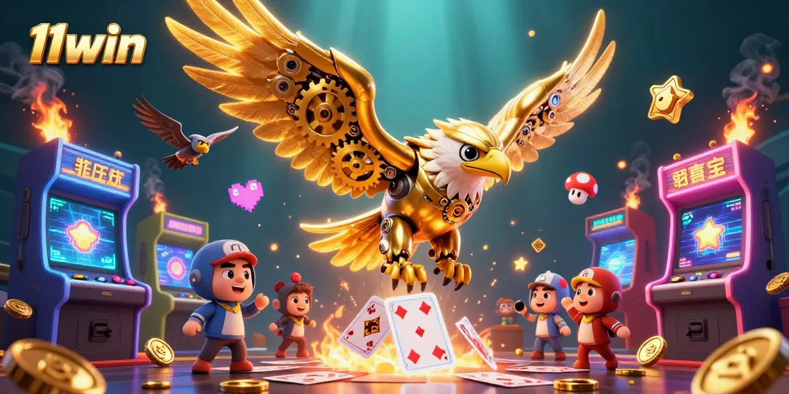 Experience thrilling gameplay with 11win’s vibrant 3D casino artistry and dynamic animations.